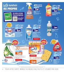 Prix et réduction Ménagère dans le prospectus Supermarchés Match en cours Offre Ménagère dans le catalogue Supermarchés Match du moment à la page 18