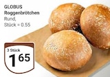 Aktuelle Wecker Angebote bei GLOBUS in Wiesbaden Aktuelles Roggenbrötchen Angebot bei GLOBUS in Wiesbaden ab 1,65 €
