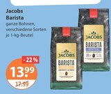 Barista im V-Markt Prospekt Barista von Jacobs im aktuellen V-Markt Prospekt für 13,99 €