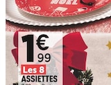 Les 8 Assiettes à 1,99 € dans le catalogue Centrakor