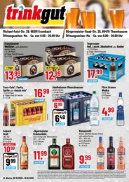 Trinkgut Prospekt für Breitenbrunn: "Aktuelle Angebote", 4 Seiten, 05.10.2026 - 10.10.2026