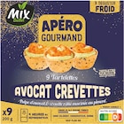 9 Tartelettes Avocat Crevettes Surgelées - MIX à 5,93 € dans le catalogue Intermarché Hyper