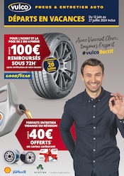 Catalogue Garages & Automobile Vulco en cours à Arcomie et alentours, "DÉPARTS EN VACANCES", 8 pages, 12/06/2024 - 27/07/2024