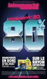 Catalogue Intermarché à Soissons "Totalement 80 80%", 40 pages, 03/01/2025 - 12/01/2025 Prospectus Intermarché à Soissons "Totalement 80 80%", 40 pages, 03/01/2025 - 12/01/2025
