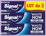 Dentifrice White Now Blancheur Longue Durée - SIGNAL en promo chez Intermarché Hyper Dentifrice White Now Blancheur Longue Durée - SIGNAL dans le catalogue Intermarché Hyper