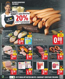 Mettwurst im aktuellen EDEKA Prospekt (Berlin) Mettwurst im EDEKA Prospekt "Aktuelle Angebote" mit 28 Seiten (Berlin)
