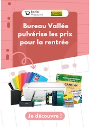Catalogue Autres Magasins de Magazine à Pins-Justaret Prospectus Magazine à Pins-Justaret, "Bureau Vallée pulvérise les prix pour la rentrée", 1 page, 18/08/2025 - 24/08/2025