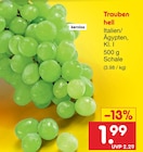 Trauben hell kernlos bei Netto Marken-Discount im Prospekt "" für 1,99 €