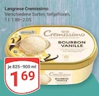 Bourbon Vanille von Langnese Cremissimo im aktuellen GLOBUS Prospekt