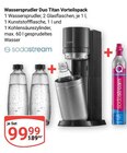 GLOBUS - Wassersprudler Duo Titan Vorteilspack Angebot im Prospekt Wassersprudler Duo Titan Vorteilspack bei GLOBUS im Prospekt "" für 99,99 €