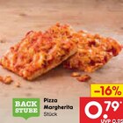 Pizza Margherita Angebote von BACK STUBE bei Netto Marken-Discount Eisenach für 0,79 €