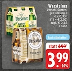 Natur Radler Angebote von Warsteiner bei EDEKA Oelde für 3,99 €