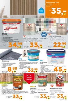 Farbe im Globus-Baumarkt Prospekt "Immer eine Idee besser" mit 16 Seiten (Bochum)