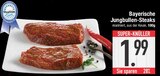 Jungbullen-Steaks Angebote von Bayerische bei E center Germering für 1,99 €