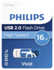 Cle USB 2.0 16GB Vivid Edition Blue - PHILIPS - Intermarché à Le Blanc-Mesnil Cle USB 2.0 16GB Vivid Edition Blue - PHILIPS en promo chez Intermarché Le Blanc-Mesnil à 6,99 €