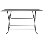 POCOline Klapptisch grau Metall B/H/L: ca. 80x74x130 cm  im aktuellen POCO Prospekt für 129,99 €