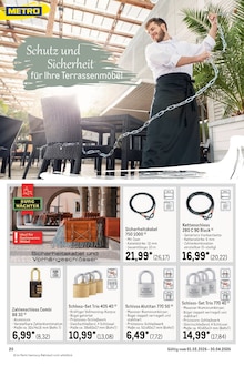 Fahrradschloss im METRO Prospekt "Wochenangebote SCO + Outdoor" mit 76 Seiten (Bremen)