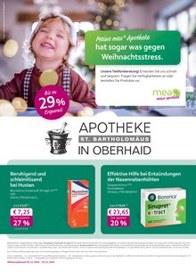 mea - meine apotheke Prospekt Unsere Dezember-Angebote mit  Seiten