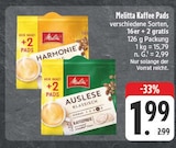Aktuelle Melitta Angebote bei EDEKA in Chemnitz Aktuelles Kaffee Pads Angebot bei EDEKA in Chemnitz ab 1,99 €