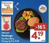 ALDI SÜD Bahnstock - Hamburger Angebot im Prospekt Hamburger bei ALDI SÜD im Bahnstock Prospekt für 4,19 €