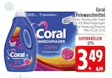 Feinwaschmittel Pulver im EDEKA Prospekt Feinwaschmittel Pulver von Coral im aktuellen EDEKA Prospekt für 3,49 €