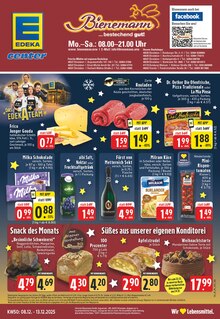 EDEKA Prospekt der Woche "Aktuelle Angebote" Seite 1, 08.12.2025 bis 13.12.2025 für Dinslaken Aktueller EDEKA Prospekt "Aktuelle Angebote" Seite 1 von 34 Seiten für Dinslaken