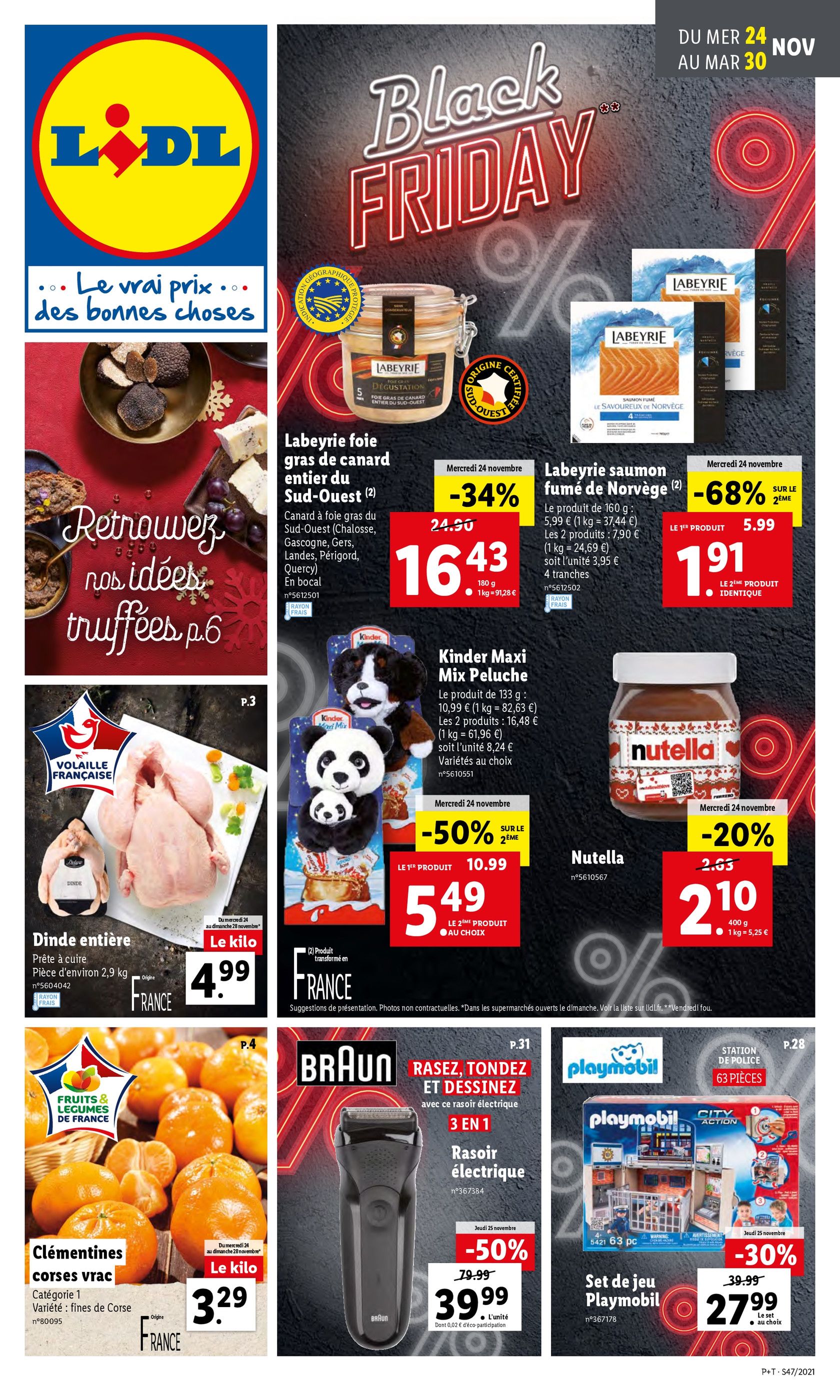 Catalogue Lidl à Piscop, avec 69 pages Prospectus Lidl à Piscop, "Black Friday", 69 pages, 24/11/2021 - 30/11/2021