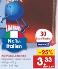 Aktuelle Pizza Angebote bei Netto Marken-Discount in Hildesheim Aktuelles Ital Pizza La Bomba Angebot bei Netto Marken-Discount in Hildesheim ab 3,33 €