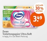 Toilettenpapier Ultra Soft von Zewa im aktuellen tegut Prospekt für 3,49 €