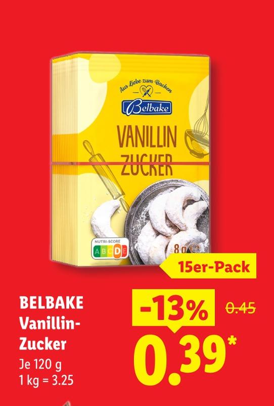 Vanillin-Zucker