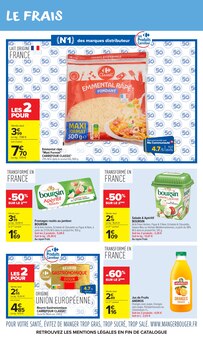 Promotion Beurre doux dans le prospectus Carrefour Market, valable du 04/08/2026 au 16/08/2026 Promo Beurre doux dans le catalogue Carrefour Market du moment à la page 7