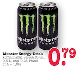 Energy-Drink Angebote von Monster bei E center Oberursel für 0,79 €