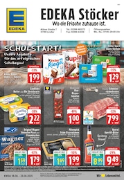 Discounter Prospekt von EDEKA Lindlar EDEKA Prospekt: "Aktuelle Angebote", 24 Seiten, 18.08.2025 - 23.08.2025