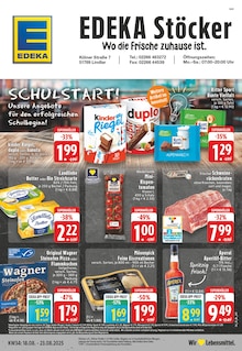 Aktueller EDEKA Prospekt für Engelskirchen mit  Seiten