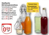 Aktuelle Küche Angebote bei GLOBUS in Mannheim Aktuelles Glasflasche Mit Schraubverschluss Angebot bei GLOBUS in Mannheim ab 0,59 €