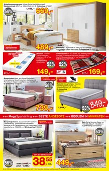 Matratze im aktuellen Opti-Megastore Prospekt (Bremen) Matratze im Opti-Megastore Prospekt "Mega Summer Sale" mit 8 Seiten (Bremen)