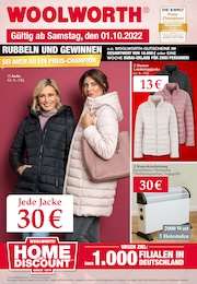 Woolworth Prospekt für München mit 35 Seiten Woolworth Prospekt für München: "RUBBELN UND GEWINNEN", 35 Seiten, 01.10.2022 - 10.10.2022