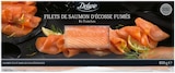 Filets de saumon d'Écosse fumés - DELUXE - Lidl à Versailles Filets de saumon d'Écosse fumés - DELUXE en promo chez Lidl Versailles à 24,49 €