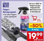 Felgen-Reinigungsset im Angebot bei Netto Marken-Discount in Schorndorf Felgen-Reinigungsset Angebote von Lütten Blitz bei Netto Marken-Discount Schorndorf für 19,99 €