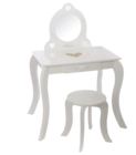 La Coiffeuse + Tabouret Enfant - atmosphera for kids en promo chez Stokomani Saint-Maur-des-Fossés à 49,99 €