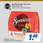 Kaffeepads Senseo Classic 16 Angebote von Senseo bei HEM expert Bietigheim-Bissingen für 1,49 €