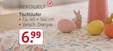 Tischläufer von Dekowelt für 6,99 € bei Rossmann im Angebot Tischläufer von Dekowelt im aktuellen Rossmann Prospekt