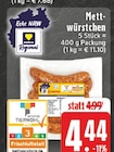 Aktuelle Mettwurst Angebote bei EDEKA in Essen Aktuelles Mettwürstchen Angebot bei EDEKA in Essen ab 4,44 €