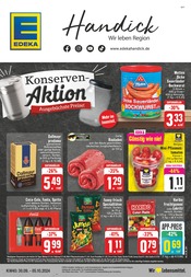 Aktueller EDEKA Supermarkt Prospekt in Korschenbroich und Umgebung, "Aktuelle Angebote" mit 28 Seiten, 30.09.2024 - 05.10.2024