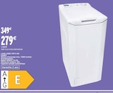Lave-linge top 6 kg - CANDY - Intermarché à Saint-Quentin Lave-linge top 6 kg - CANDY en promo chez Intermarché Saint-Quentin à 279,00 €