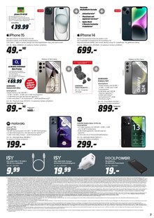 Smartphone im MediaMarkt Saturn Prospekt "LET'S GO DEALS - OSTERHELDEN" mit 12 Seiten (München)