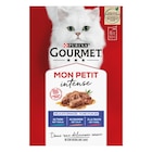 Pâtée pour chats Mon Petit intense - PURINA GOURMET en promo chez Carrefour Pâtée pour chats Mon Petit intense - PURINA GOURMET dans le catalogue Carrefour