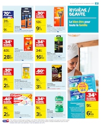 Prix et réduction Listerine dans le prospectus Carrefour Market en cours Offre Listerine dans le catalogue Carrefour Market du moment à la page 49