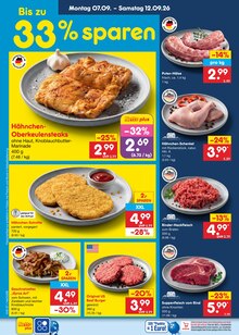 Fleisch im aktuellen Netto Marken-Discount Prospekt (Rostock) Fleisch im Netto Marken-Discount Prospekt "Aktuelle Angebote" mit 73 Seiten (Rostock)