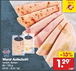 Wurst Aufschnitt im Netto Marken-Discount Prospekt Wurst Aufschnitt von Wolf im aktuellen Netto Marken-Discount Prospekt für 1,29 €